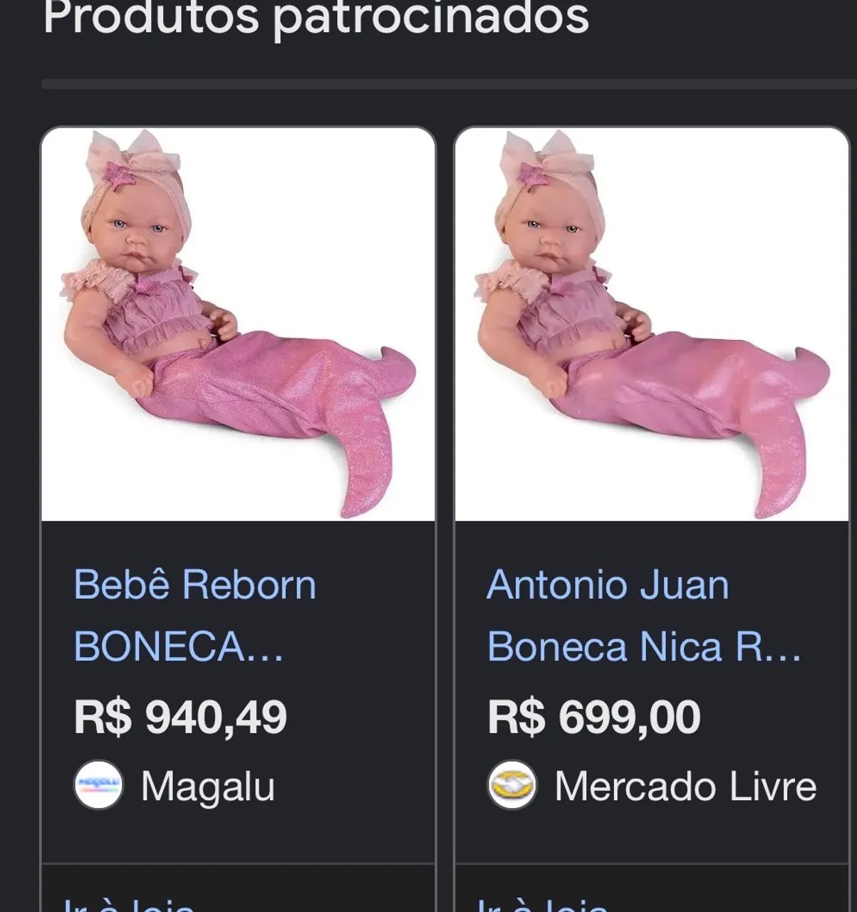 Boneca Bebê Reborn Sereia  - Foto 2