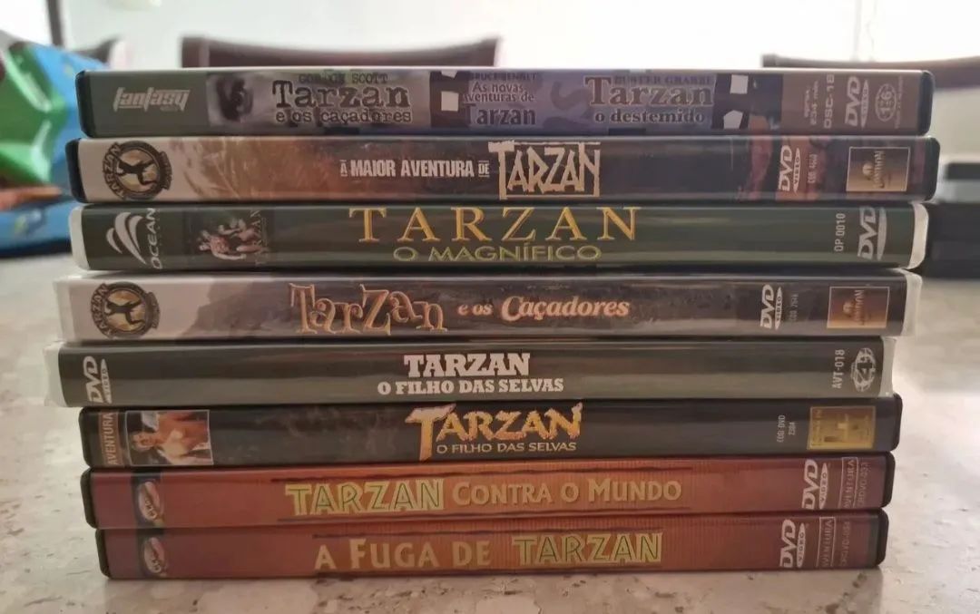 Coleção de filmes Tarzan 9 filmes - Foto 5