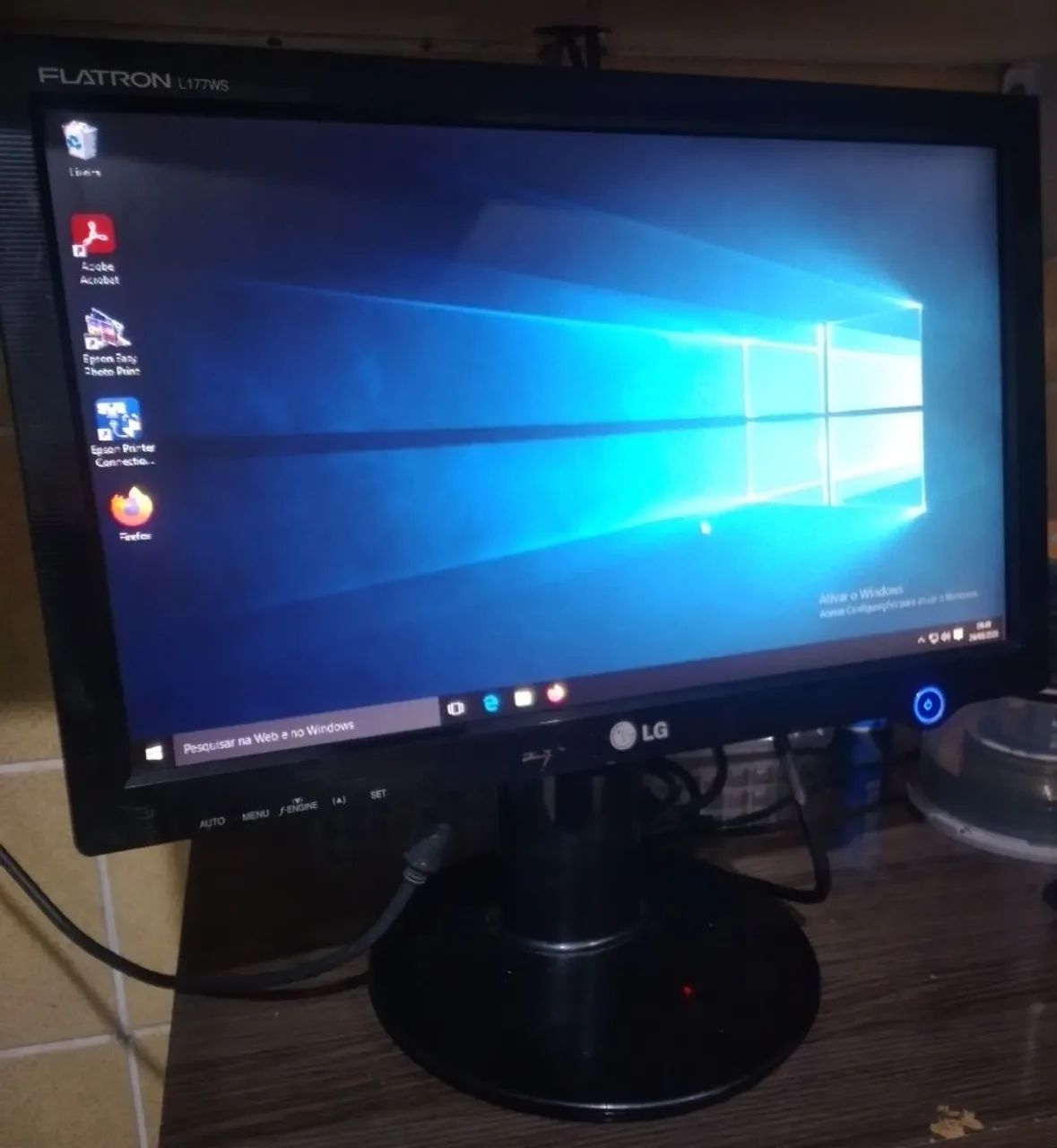 Monitor de vídeo LG 17 polegadas
