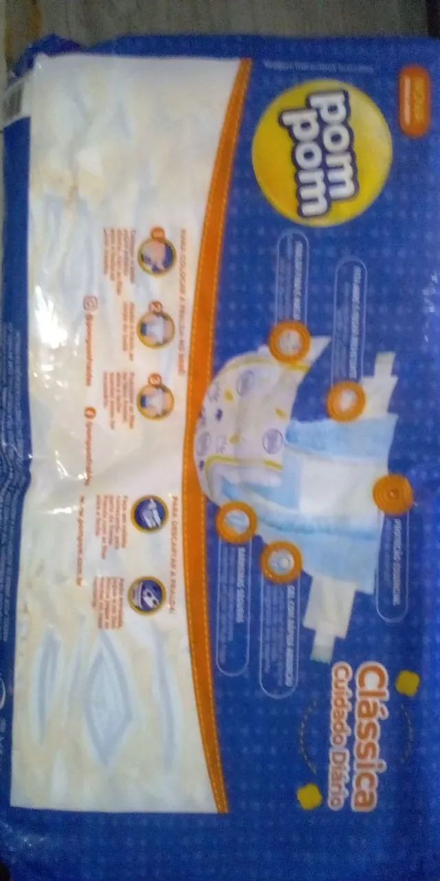 Fralda Pom Pom "P"com 30 - Foto 2