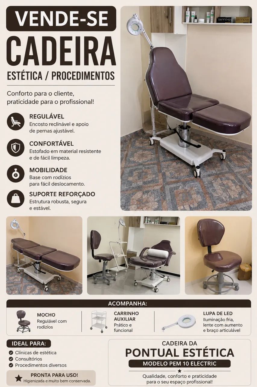 Cadeira Pontual Estética 