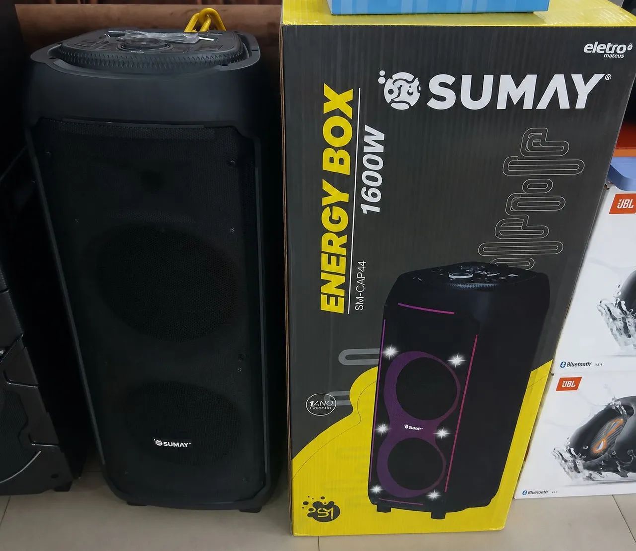Vende se caixa nova 