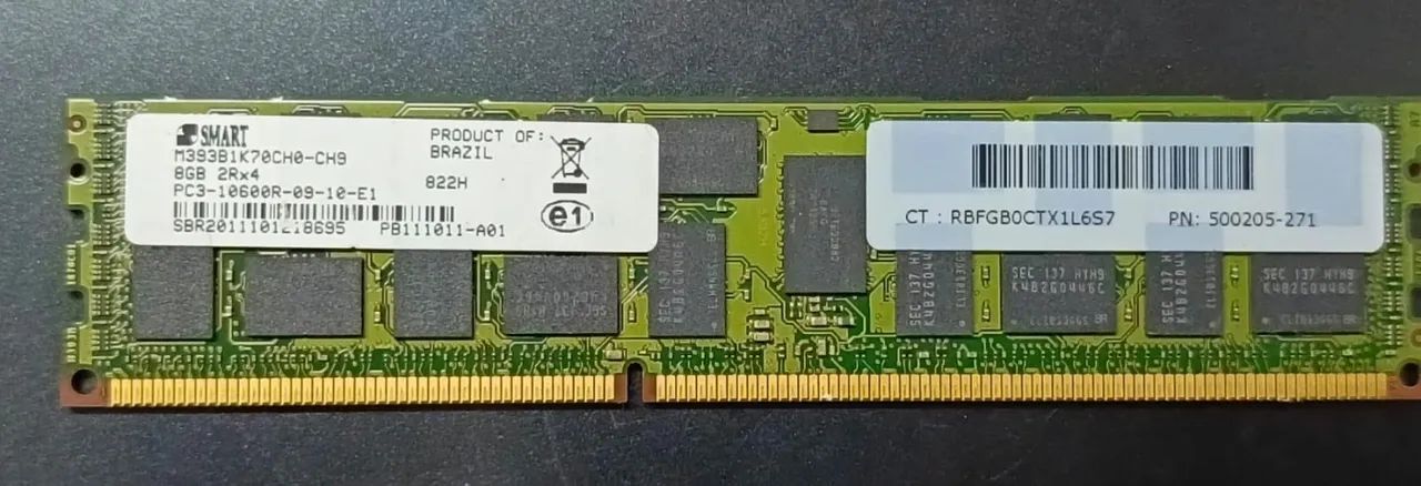 Módulo de memória RAM DDR3