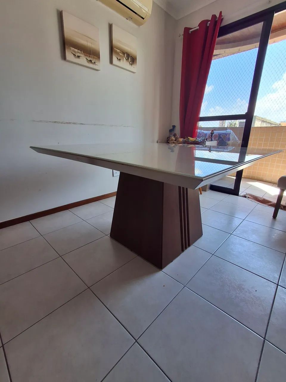 Mesa tampo de vidro - Foto 2