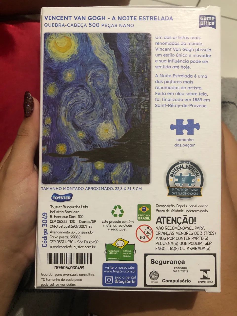 jogo/ quebra cabeça do van gogh - Foto 2
