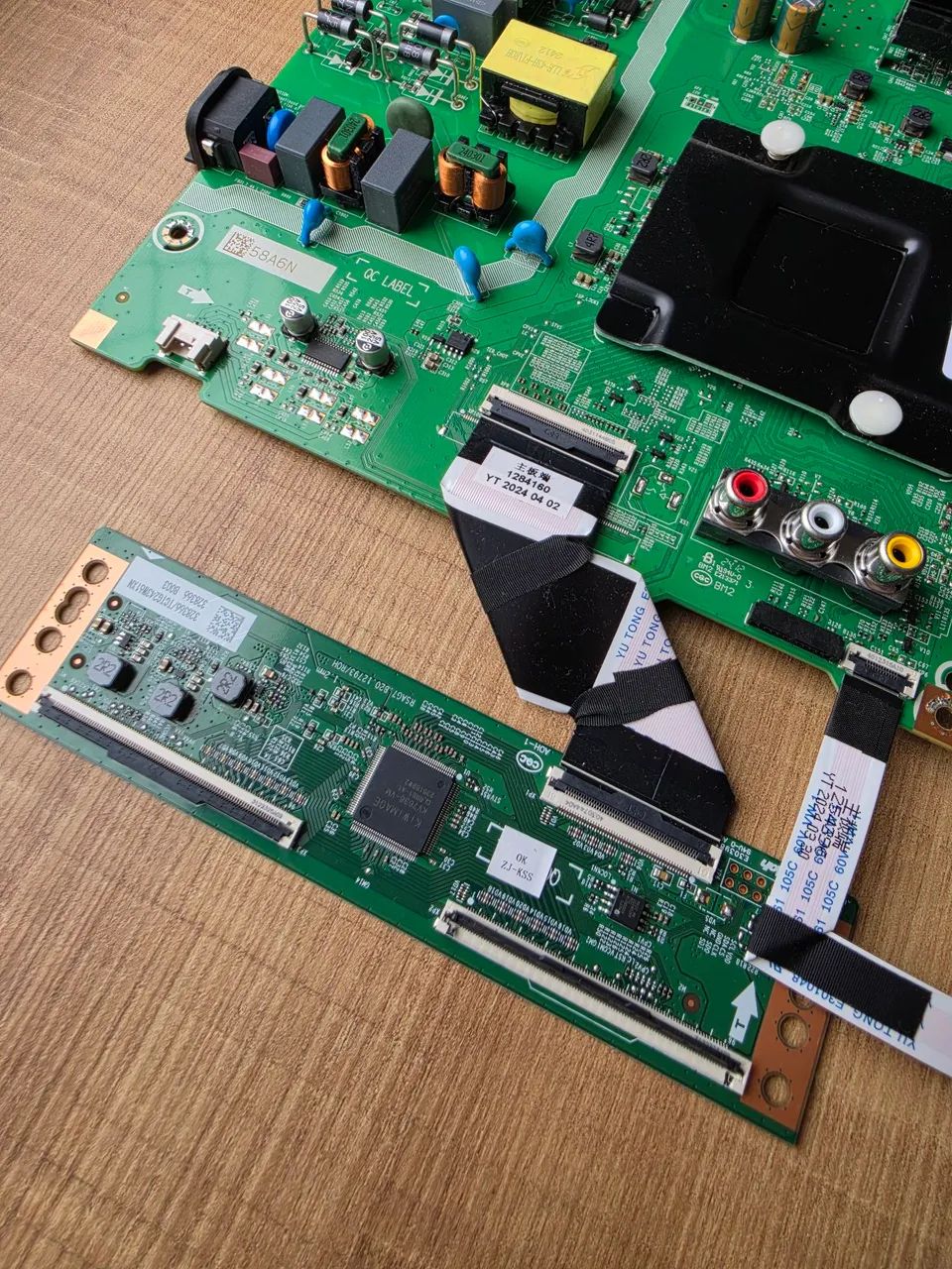 Placa HiSense TV 58A6k + TCOM - Foto 4