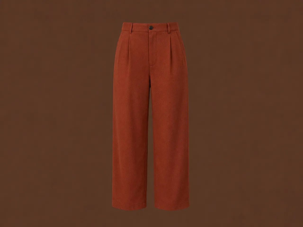 Calça alfaiataria terra cota 