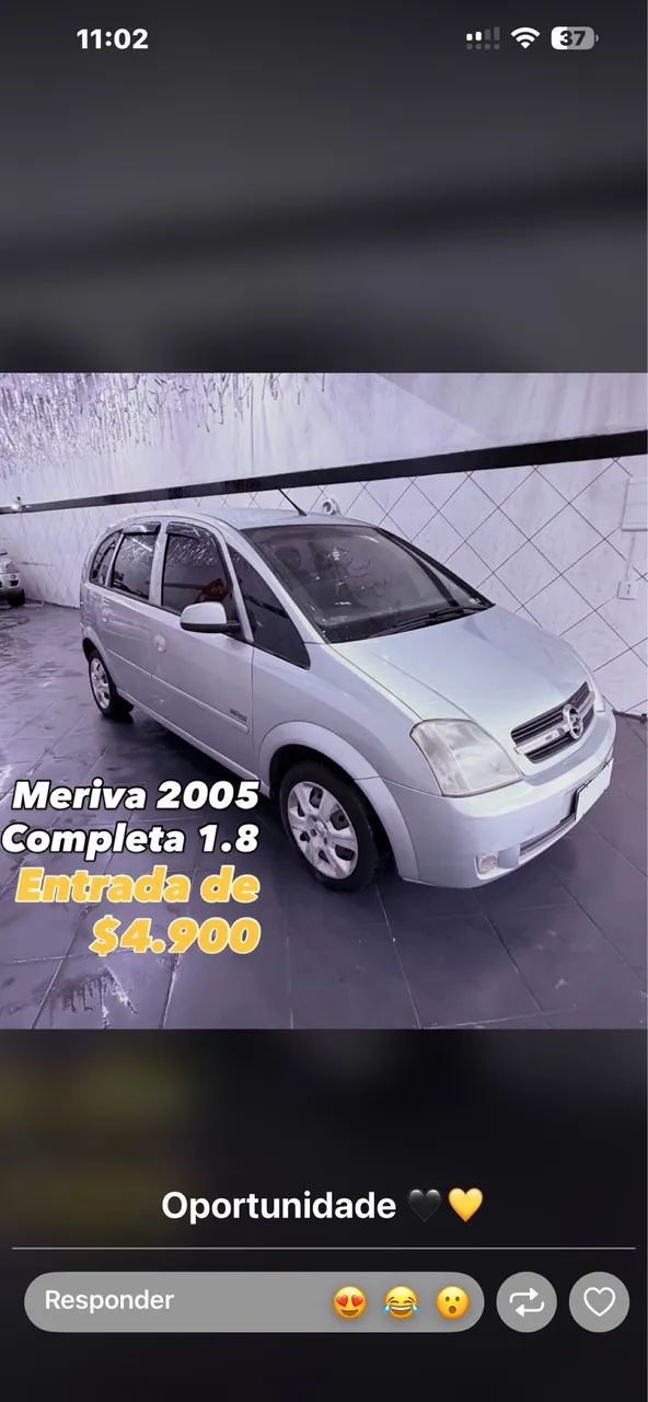 Chevrolet Meriva Maxx 1.8 MPFI 8V Flexpower 2005