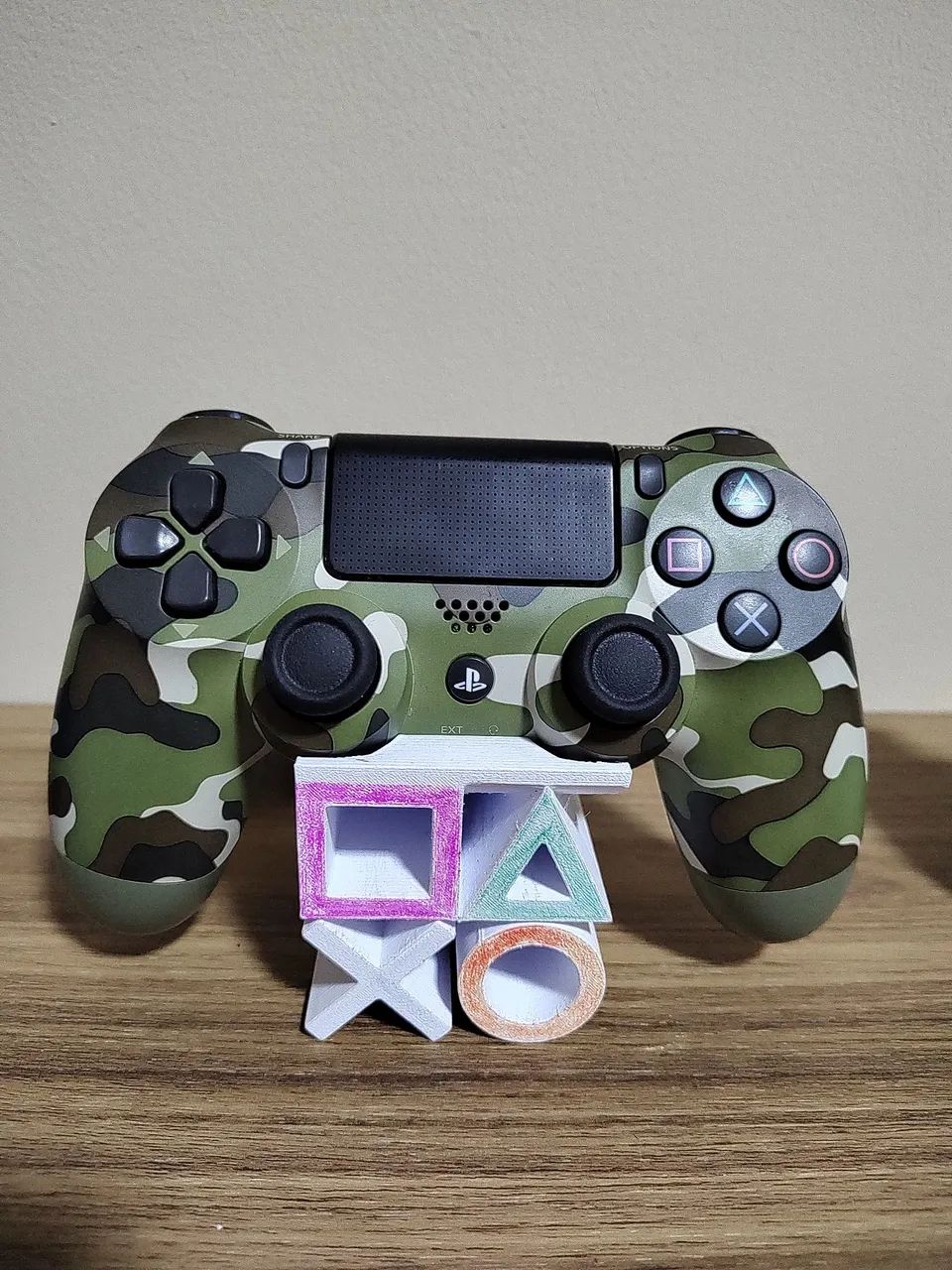 Controle original camuflado PS4 