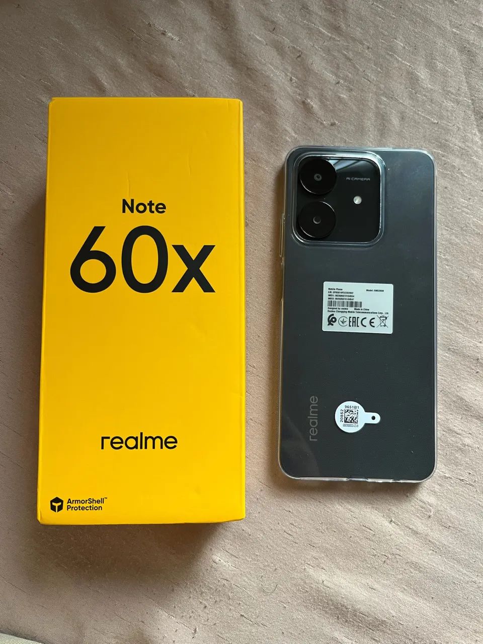 Zerado com caixa realme note 60x 128Gb até 12gb de RAM - Foto 4