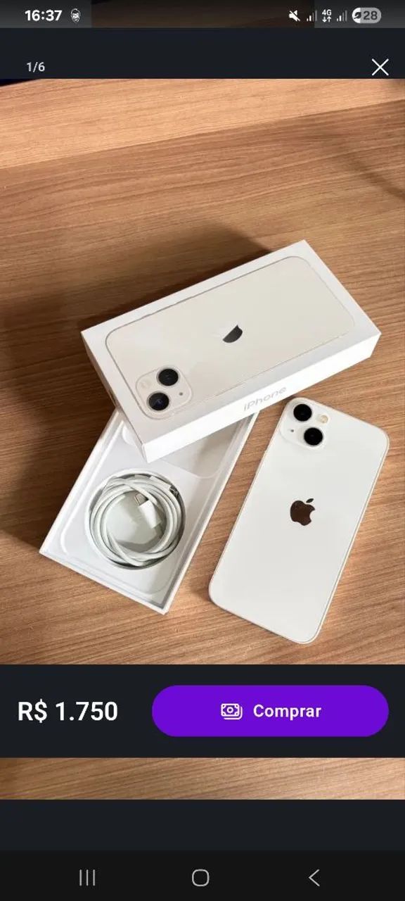 Iphone 13 126gb - Foto 2