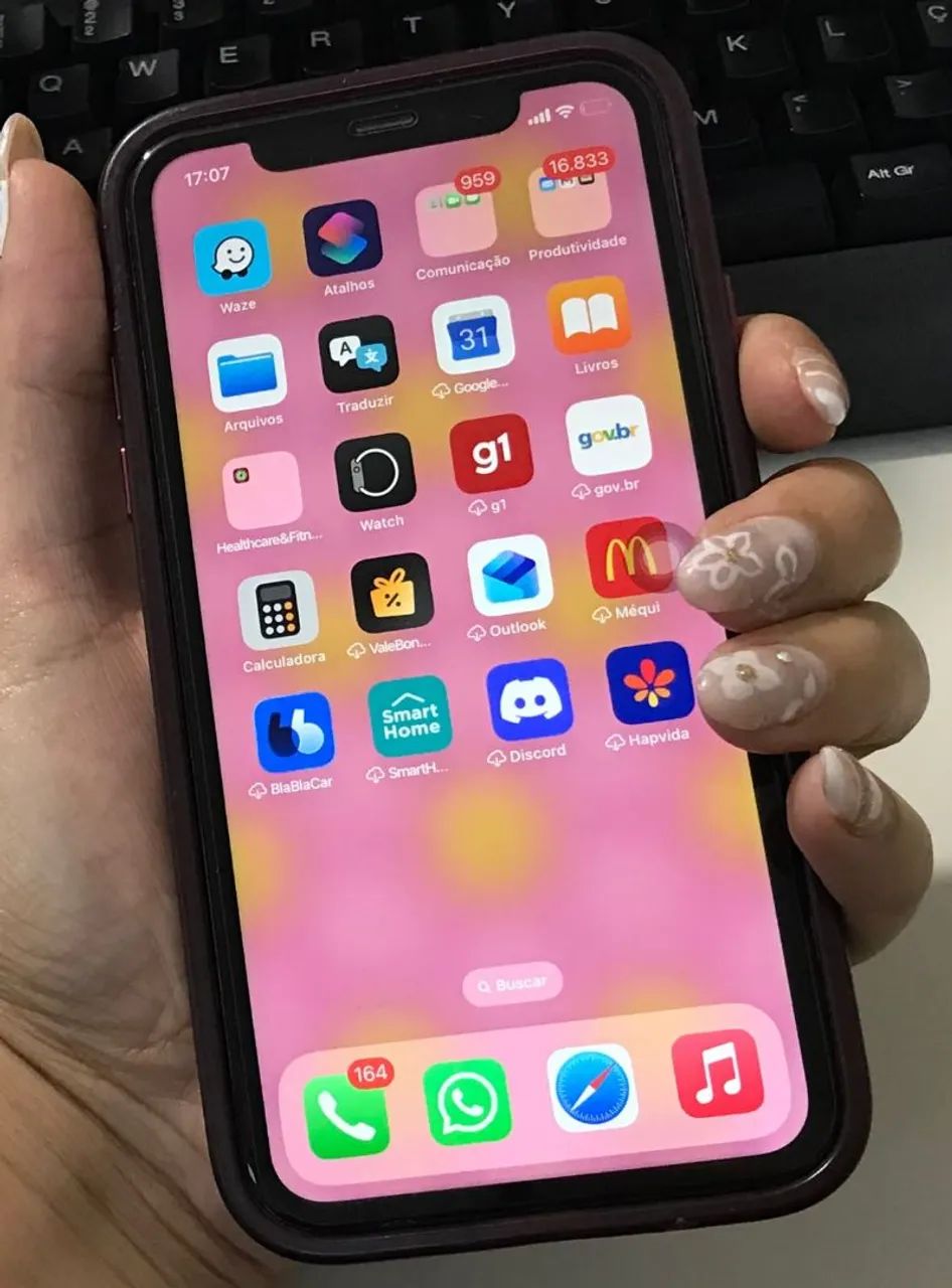 iPhone 11, branco  - Foto 2
