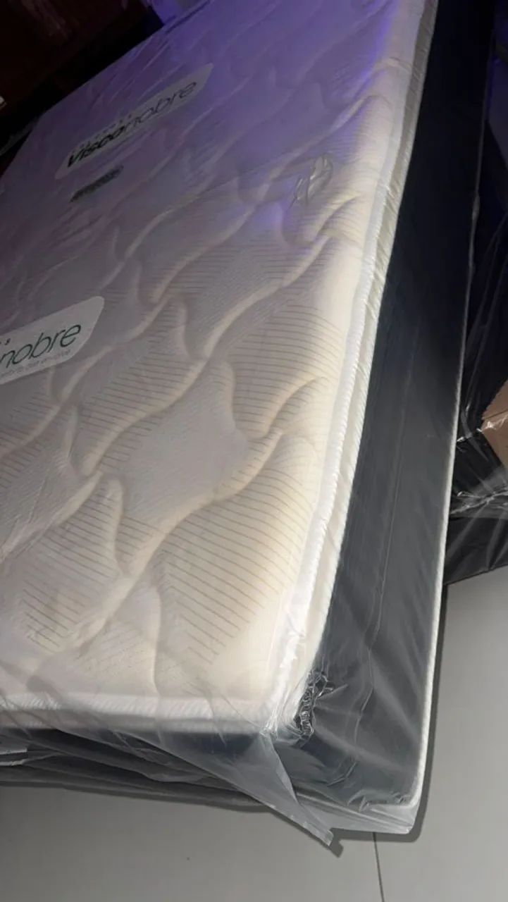 COLCHÃO ISOVISCO CASAL E QUEEN COM PILLOW TOP- ENTREGA GRÁTIS  - Foto 4
