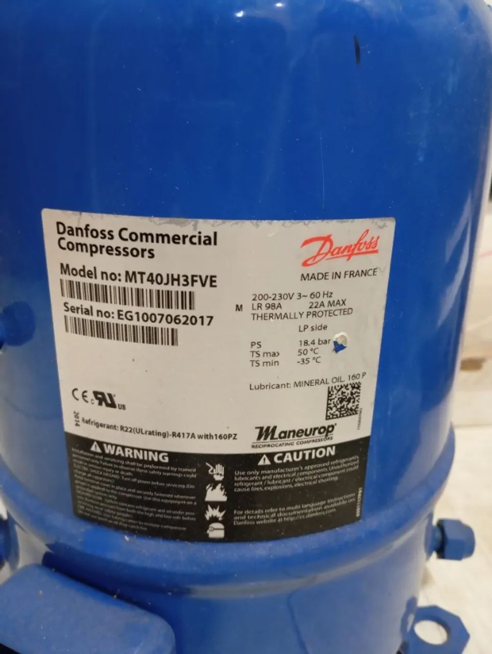 compressor frigorifico 0KM