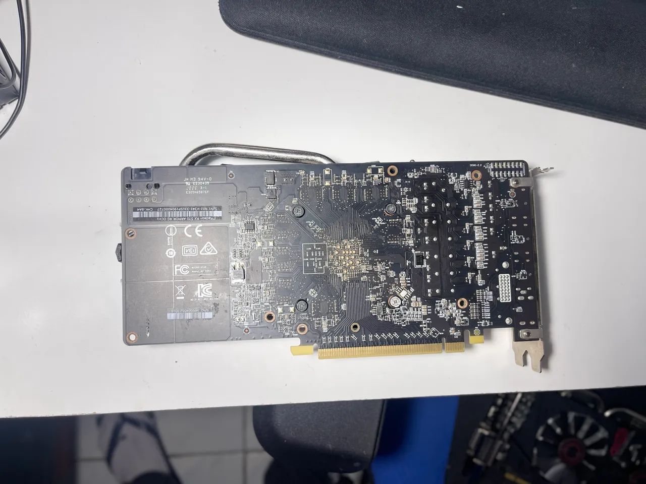 Placa de video Rx570 4gb(Retirada de peças) - Foto 2