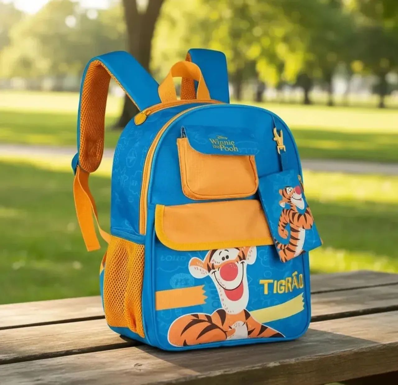 Mochila Disney Tigrão do ursinho pooh
