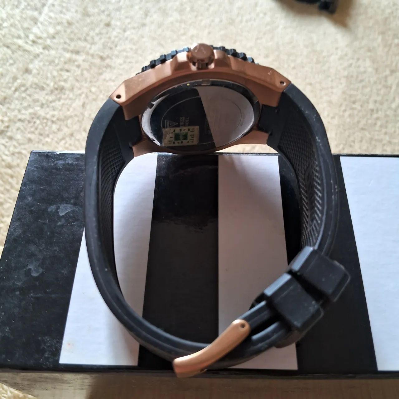 Relógio Guess Estilo Hublot - Foto 3
