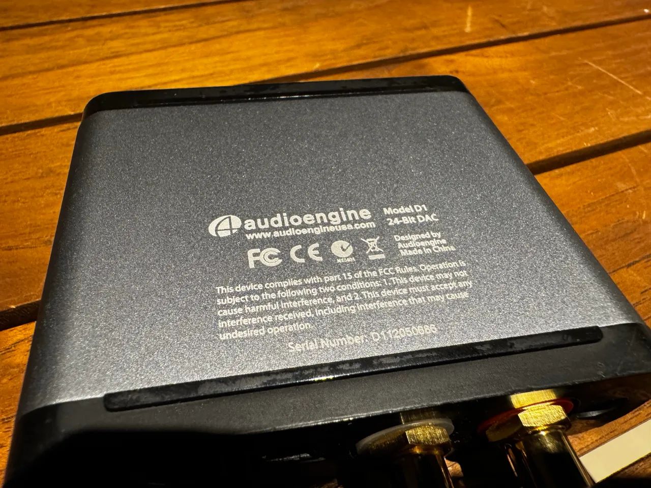 DAC Audioengine D1 24 bits - USB e óptico, com amp de fone - Foto 2