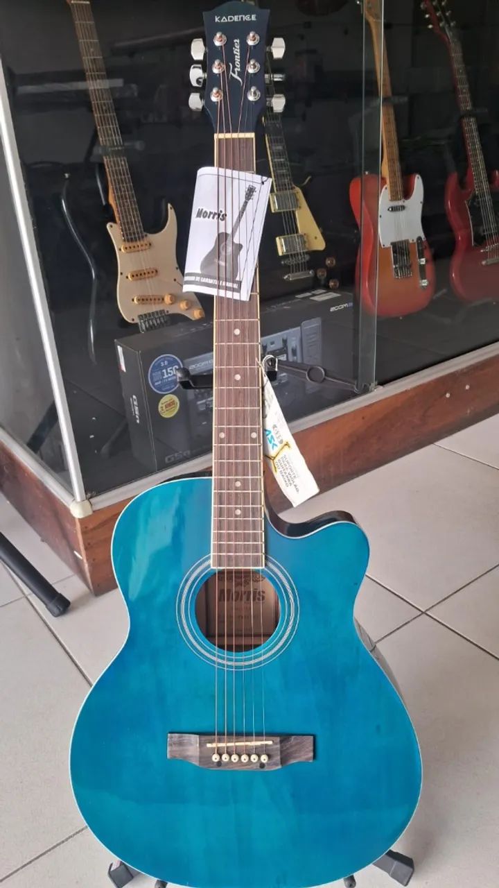Violão Morris Kadence Frontier Blue