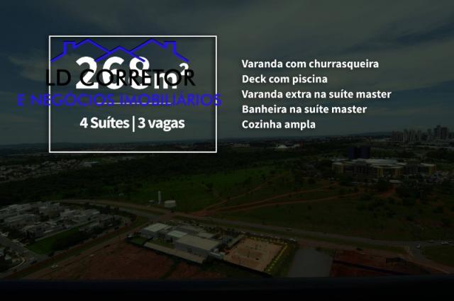 Apartamento à venda com 4 dormitórios em Park lozandes, Goiânia cod:COBEURO268 - Foto 2