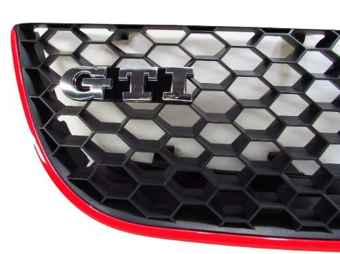 Grade Radiador Com Friso Vermelho Polo Gti 2007 2008 A 2011 - Foto 4