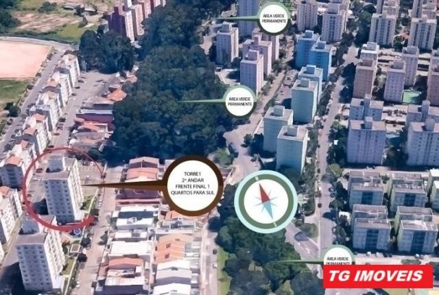 61 metros 02 quartos , 01 vaga todo no piso laminado e alguns planejado - Foto 8