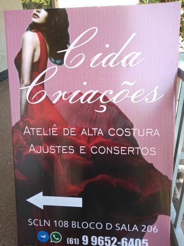 Ateliê de costura na asa Norte