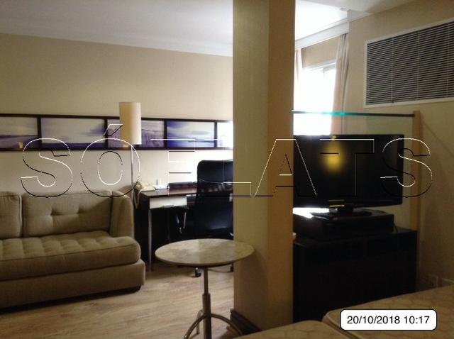 Flat a 1 quadra da Av. Paulista, próximo ao prédio da Gazeta (11) 3059-0846