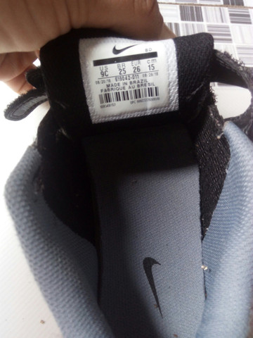 sapato preto da nike