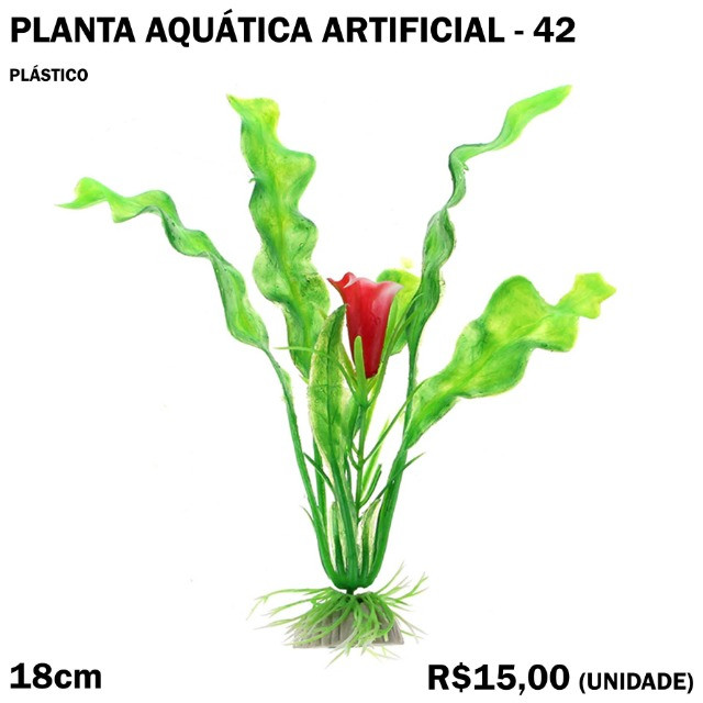 Planta de Aquário Artificial