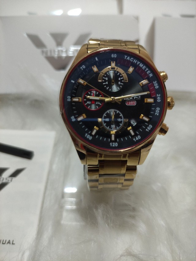 Reposição novidade Promoção relógio nibosi luxo pronta entrega, a prova de água top - Foto 2