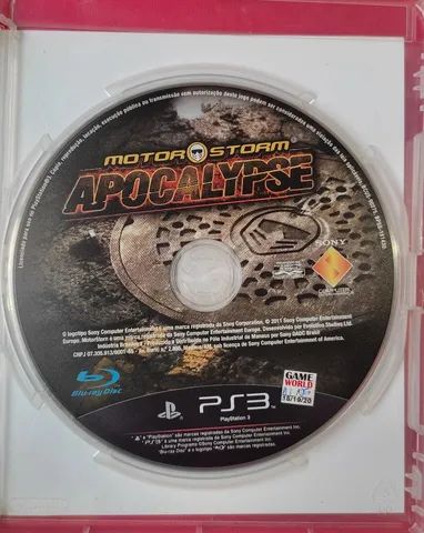 MOTOR STORM APOCALYPSE (JOGO PS3) - Hobbies e coleções - Santa Mônica, Belo  Horizonte 1242388051