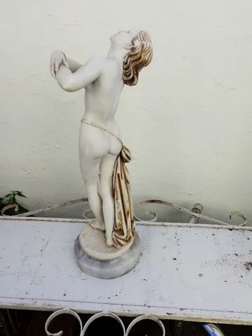 Estatueta de resina 59 cm. , De 1977. - Foto 4