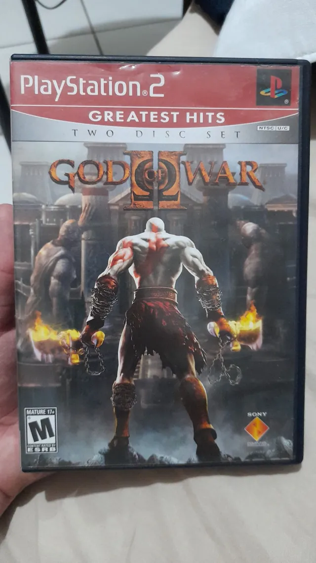 Jogo God of War 2 PS2 (USADO) - Fenix GZ - 16 anos no mercado!