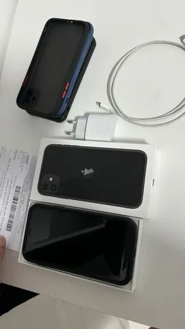 iPhone 11 Preto com nota fiscal 