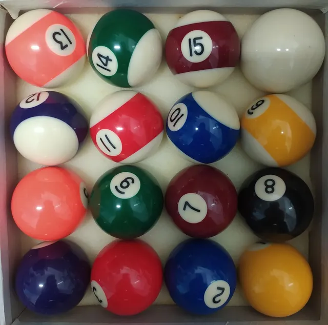 1 Unidade Bola Nacional Para Sinuca Bilhar Snooker 50mm