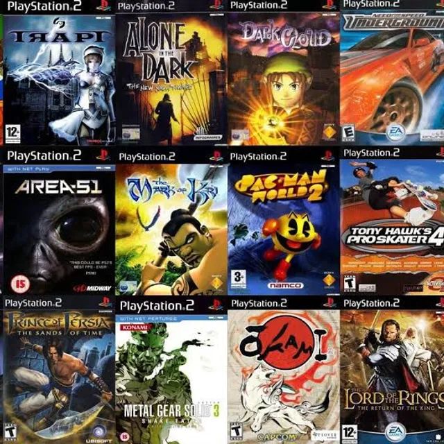 OS 100 Melhores Jogos de PS2 (PLAYSTATION 2) 