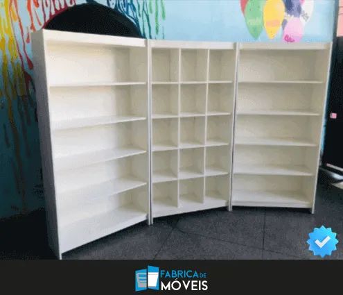 Kit 2 Estantes Prateleiras + 1 Colmeia - 100% MDF - Foto 2