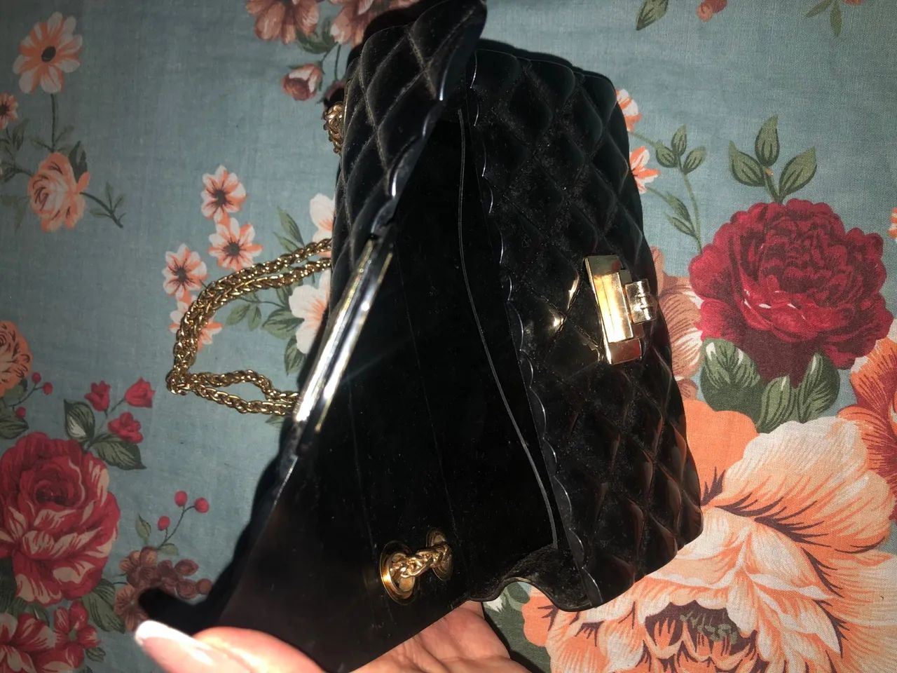 bolsa preta de ombro  - Foto 2