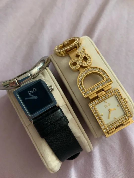 Conjunto de 2 Relógios D&G Feminino - Foto 4