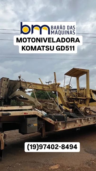 KOMATSU GD511-A PARA PEÇAS