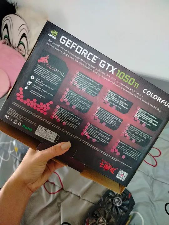placa de vídeo Pc<br>Geforce GTx1050ti<br>4G gb - Foto 3