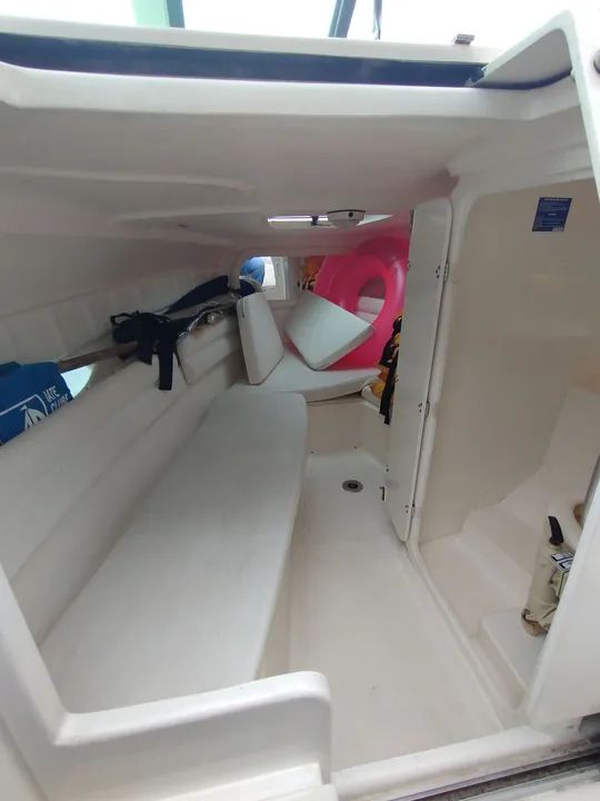 Lancha Phantom 240 Cabinada Motor Evinrude 225HP 2000 - Foto 7