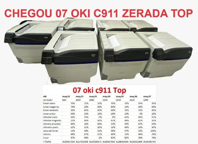 Impressora Oki C911 Mdi A3 Led Duplex Usb a partir c711 c831 - Foto 2