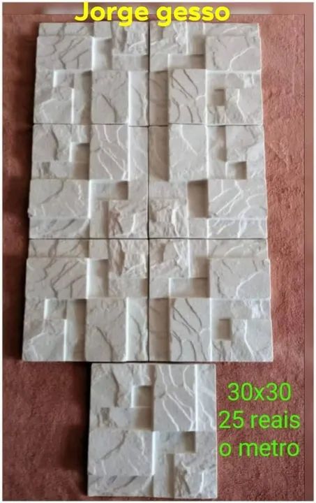 placas 3d. em gesso * - Foto 6