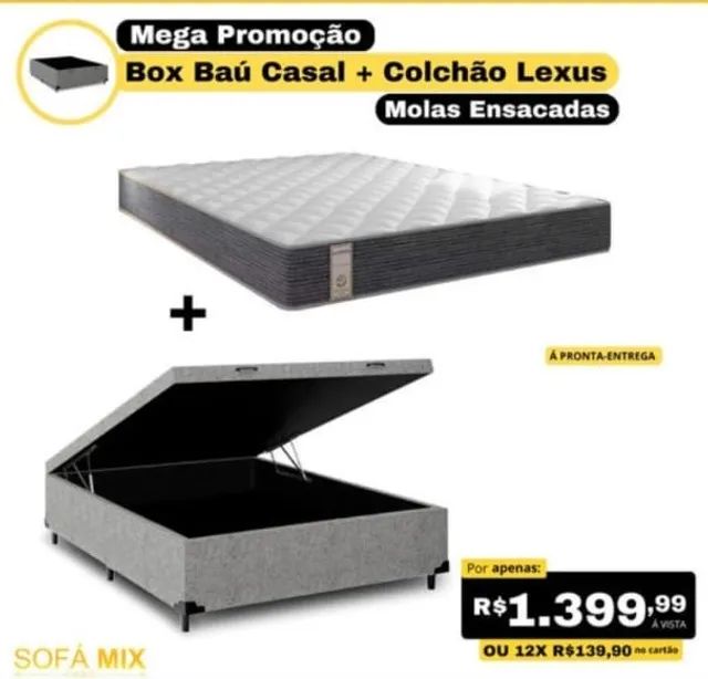 Baú casal pistão a gás  - Foto 2