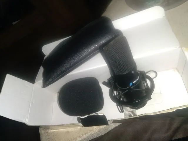 Microfone USB Arcano AM-BLACK - 1 - Foto 4