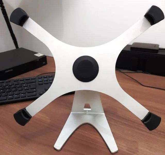 Suporte de Alumínio para Ipad/Ipad 2 para Mesa Cinza - Foto 6