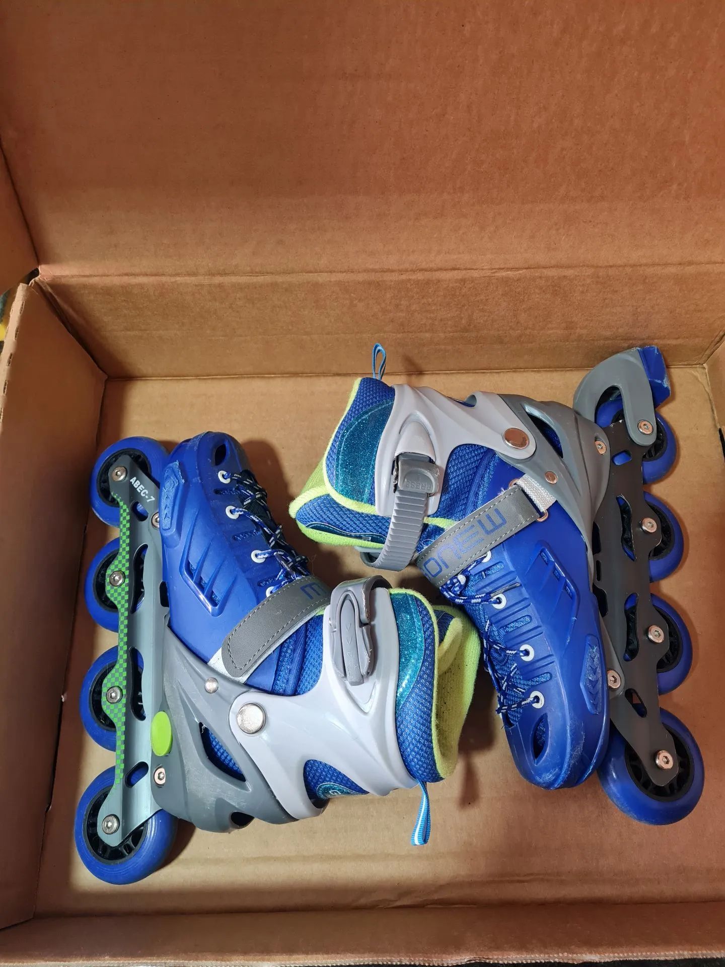 Patins Inline Ajustável Gonew - Tamanho 35 ao 38 - Foto 5