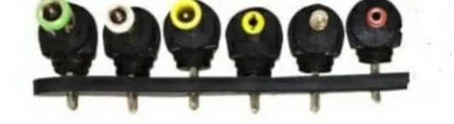 Kit com 6 Plug Conector Reposição para Fonte Universal Notebook - Foto 3